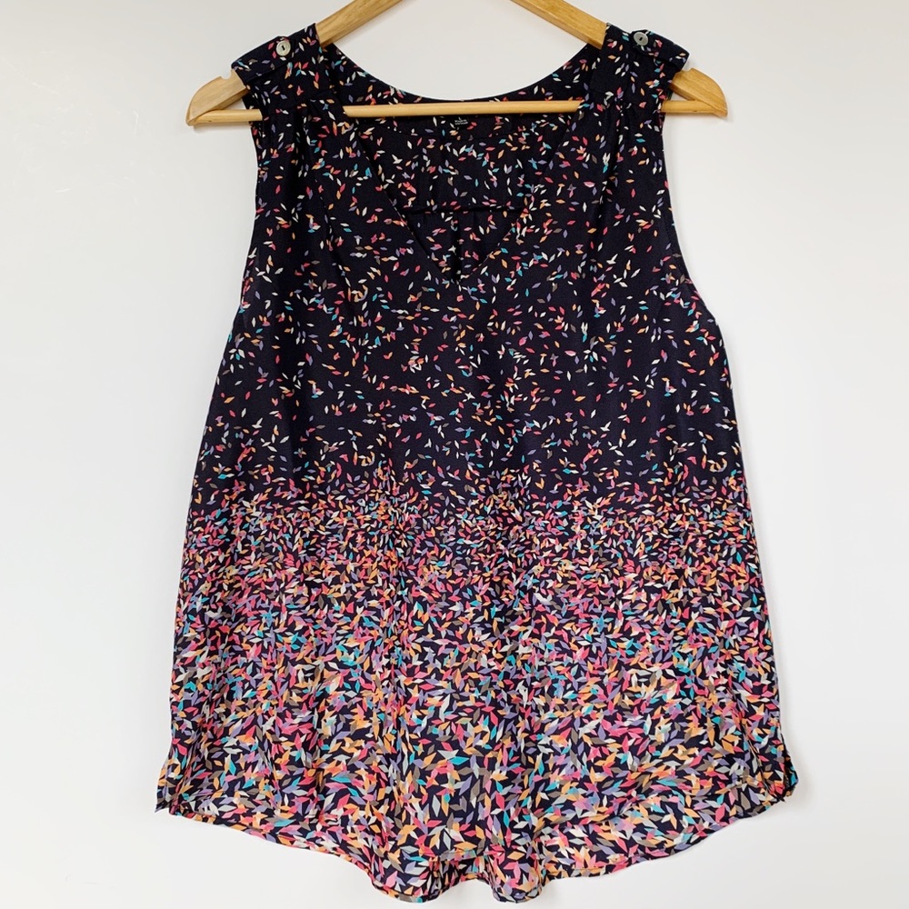 Sweet Rain Multi-Color Confetti 🎉 Silky Tank